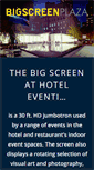 Mobile Screenshot of bigscreenplaza.com